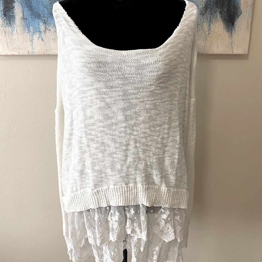 Cream color sweater